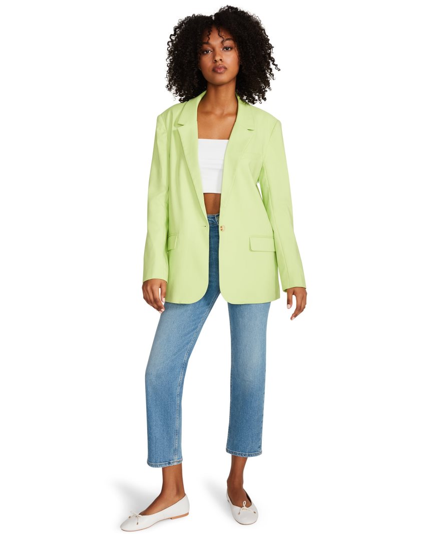 Light Green Steve Madden Kaira Women's Blazers | PH 7680PEK